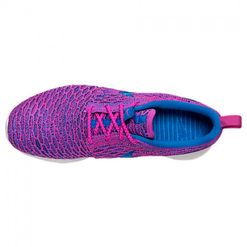 Giày Nike Roshe One Flyknit Nữ - Tím xanh