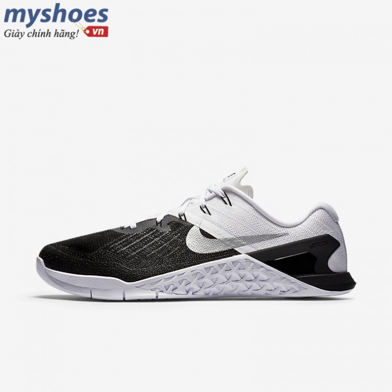 Giày Nike Metcon 3 Nam - Đen trắng