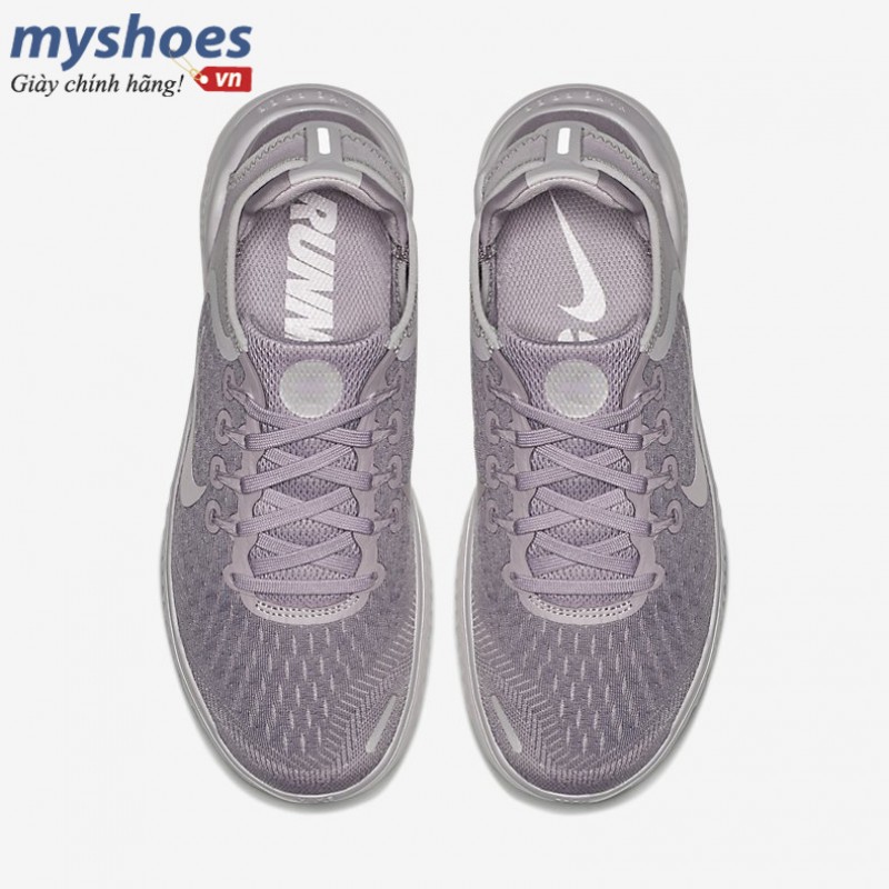 Giày Nike Free RN Nữ-Tím Hồng 