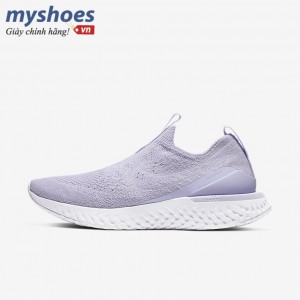 Giày Nike Epic Phantom React Flyknit Nữ -Tím Trắng