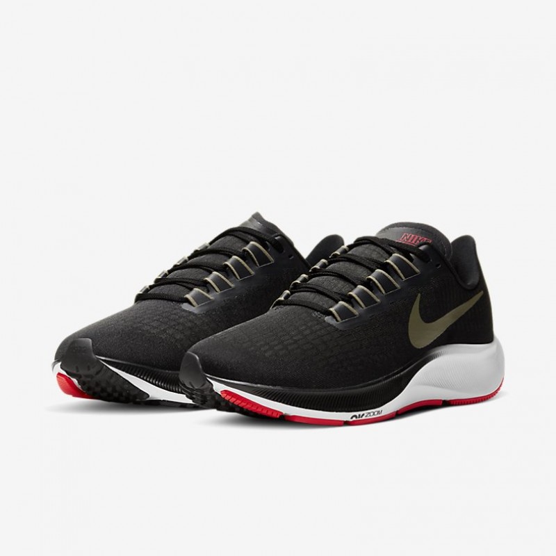 Giày Nike Air Zoom Pegasus 37 Nam - Đen Đỏ 