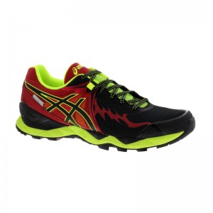Giày Asics GEL-FujiEndurance Nam - Đen đỏ