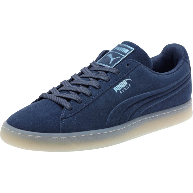 Giày Thể Thao Puma Suede Emboss Ice Foil Nam - Xanh