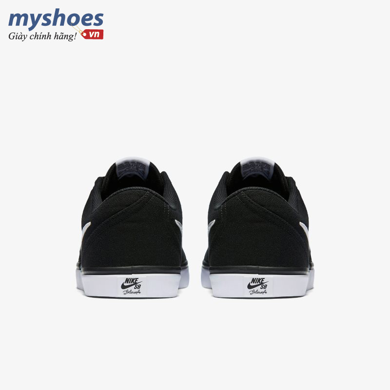 Giày Nike SB Check Solar Nam - Đen trắng