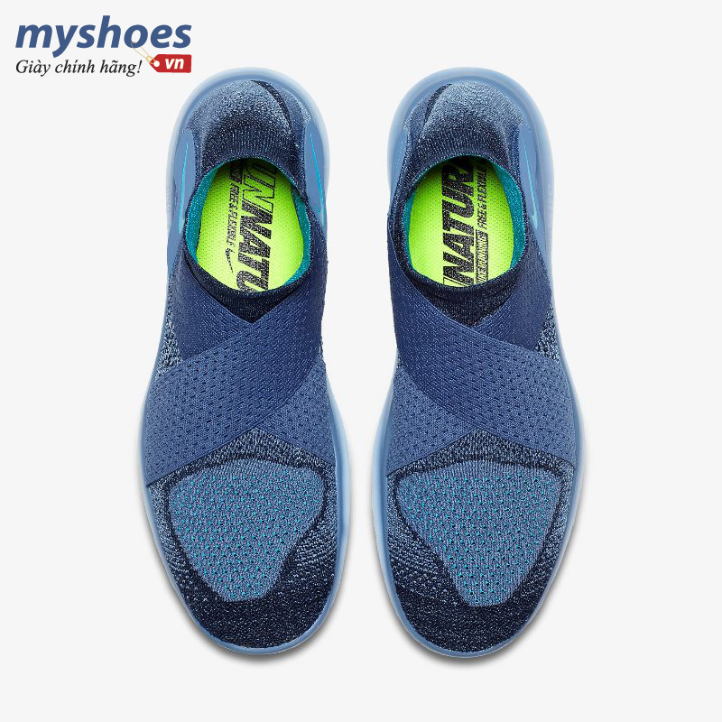 Giày Nike Free RN Motion Flyknit 2017 Nam - Xanh