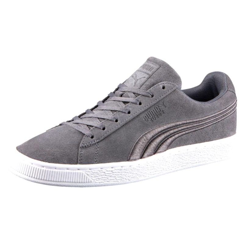 Giày Puma Suede Badge Nam - Xám