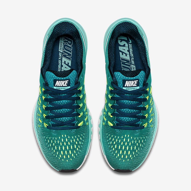 Giày Thể Thao Nike Air Zoom Odyssey 2 Nữ - Xanh Vàng