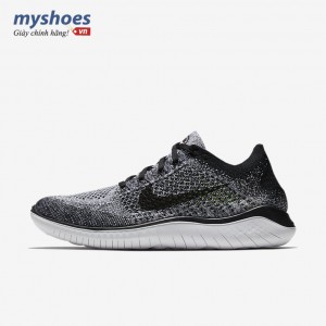 Giày Nike Free RN Flyknit 2018 Nam - Xám