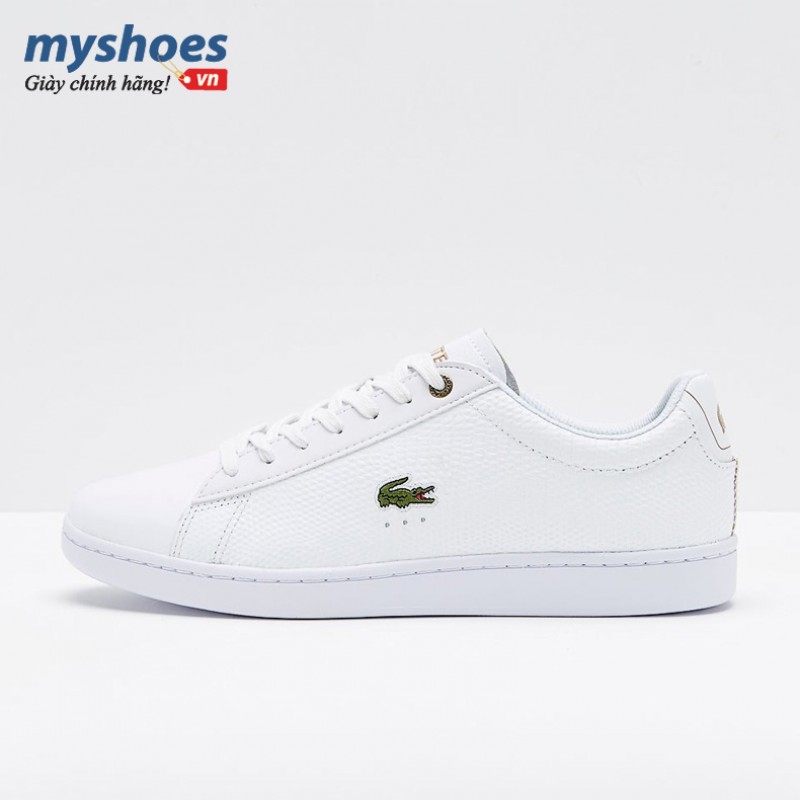Giày Lacoste Carnaby Evo 118 Nam - Trắng