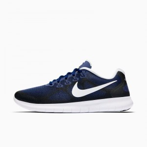 Giày Nike Free RN Nam - Xanh Đen
