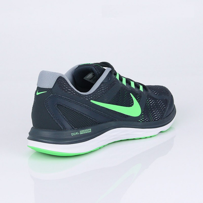 Giày Nike Dual Fusion Run 3 MSL - Đen xanh
