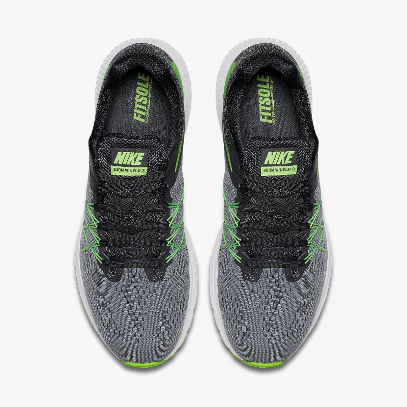 Giày Nike Zoom Winflo 3 Nam - Xám Xanh