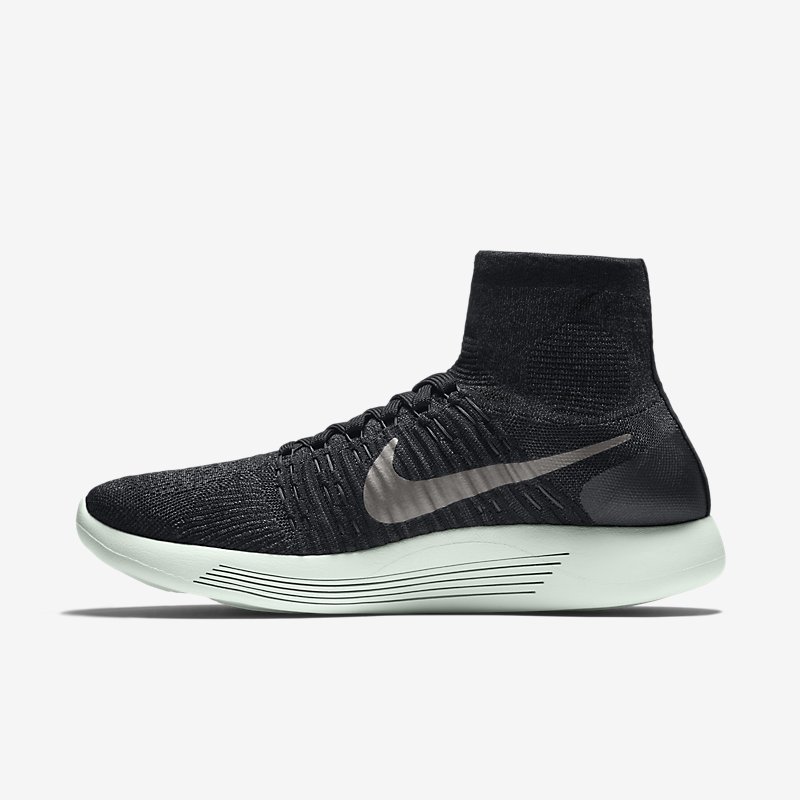 Giày Nike Flyknit LunarEpic Nam - Đen