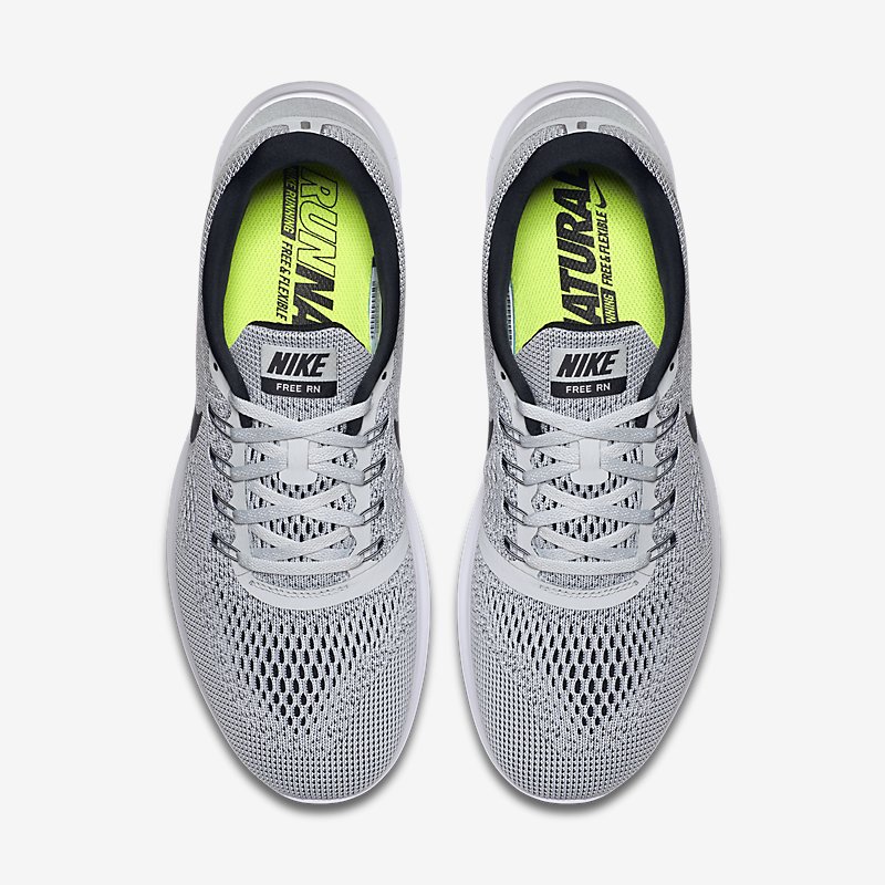 Giày Nike Free RN Nam - Trắng xám