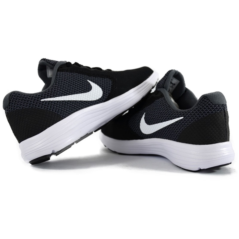 Giày Nike Revolution 3 Nữ - Đen trắng