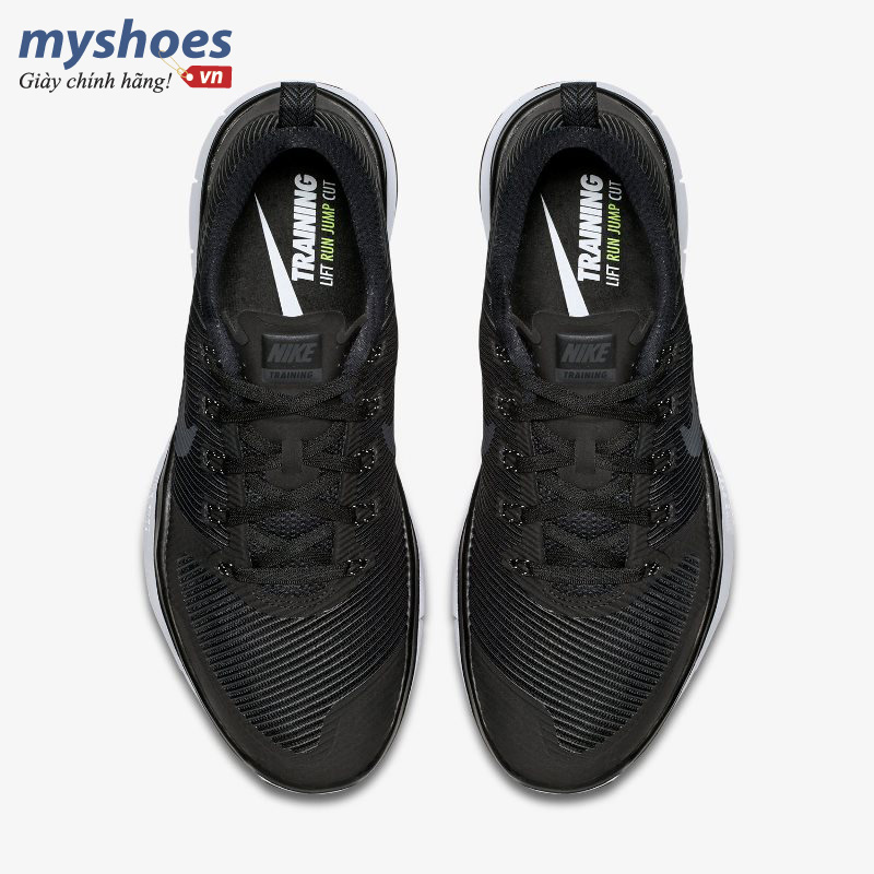 Giày Nike Free Trainer Versatility Nam - Đen trắng