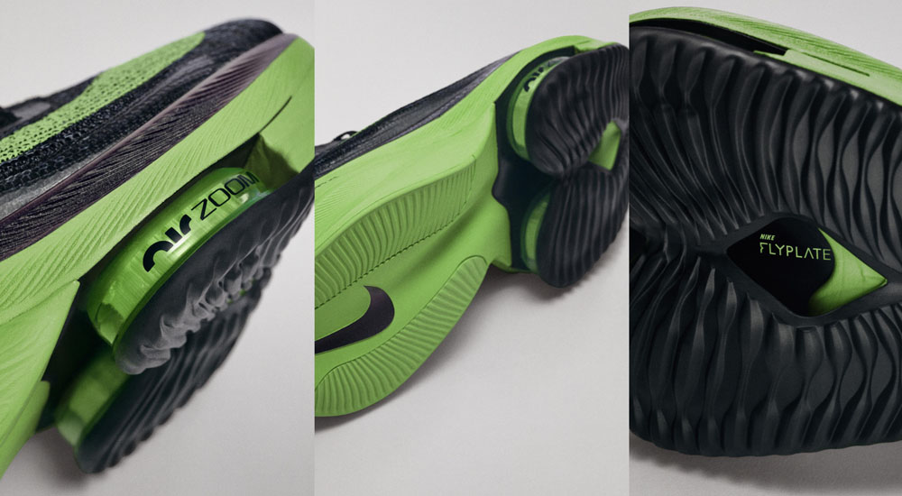 Công nghệ đế giày Nike Air Zoom Alphafly NEXT%