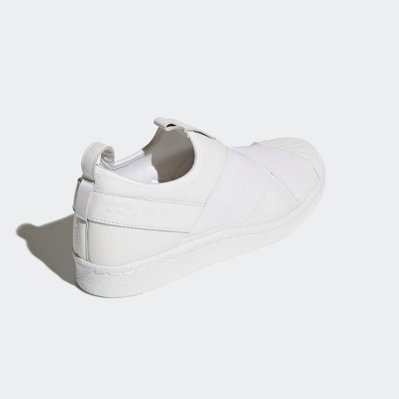 Giày adidas SST Slipon Nữ Trắng Full - hình 4