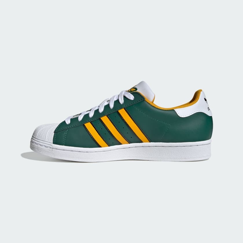 Giày adidas Superstar Nam - Xanh Vàng - hình 2