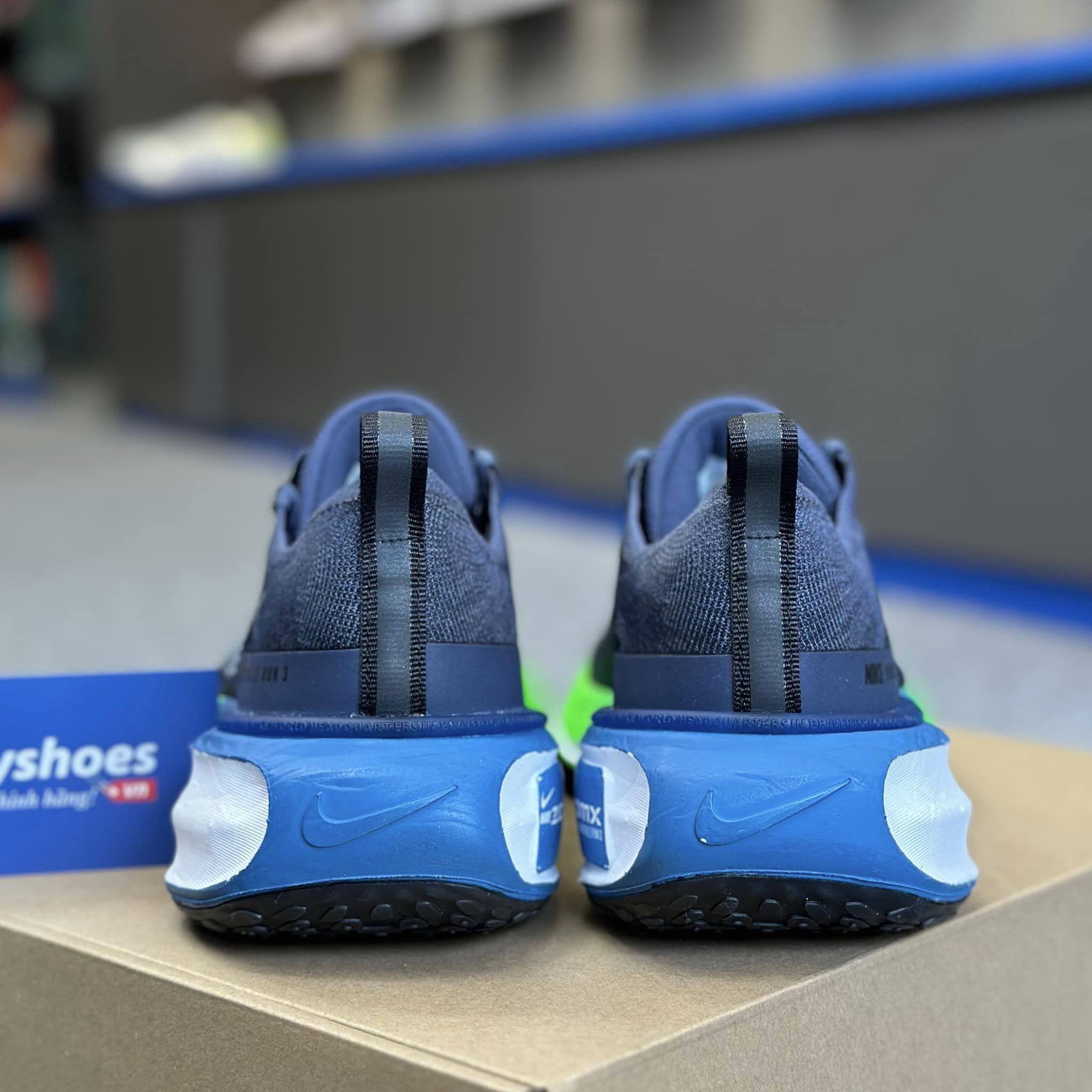Giày Nike ZoomX Invincible Run FK 3 Nam - Xanh Navy - hình 9