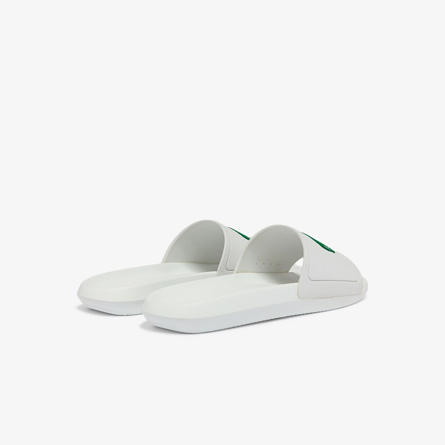 Dép Lacoste Croco Water-repellent Synthetic Slides Nam - Trắng - hình 3