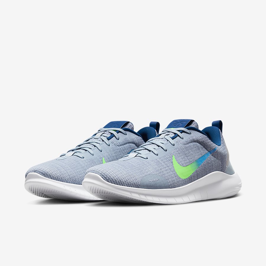 Giày Nike Flex Experience 12 Nam - Xám Xanh - hình 4