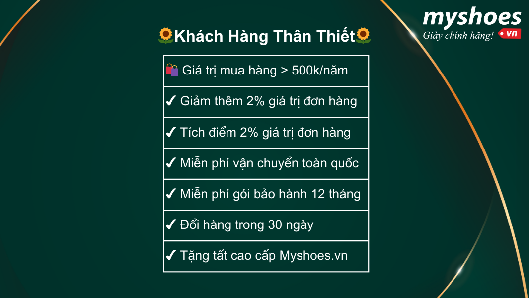 Khách hàng thân thiết Myshoes