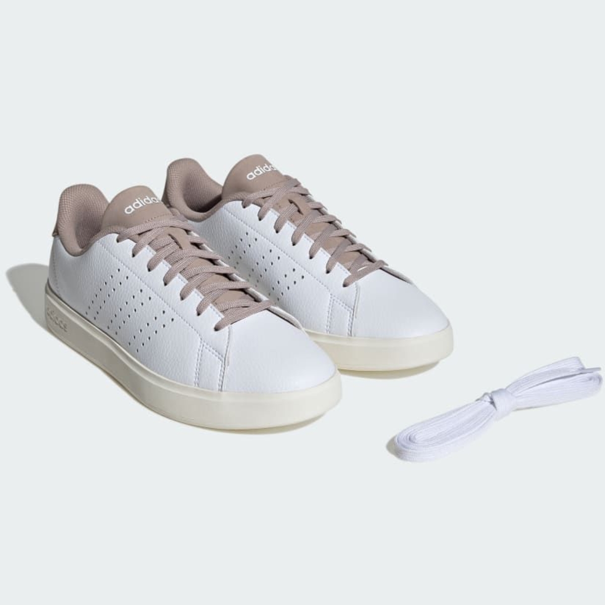 Giày Adidas Advantage 2.0 Nam - Trắng Nâu - hình 6