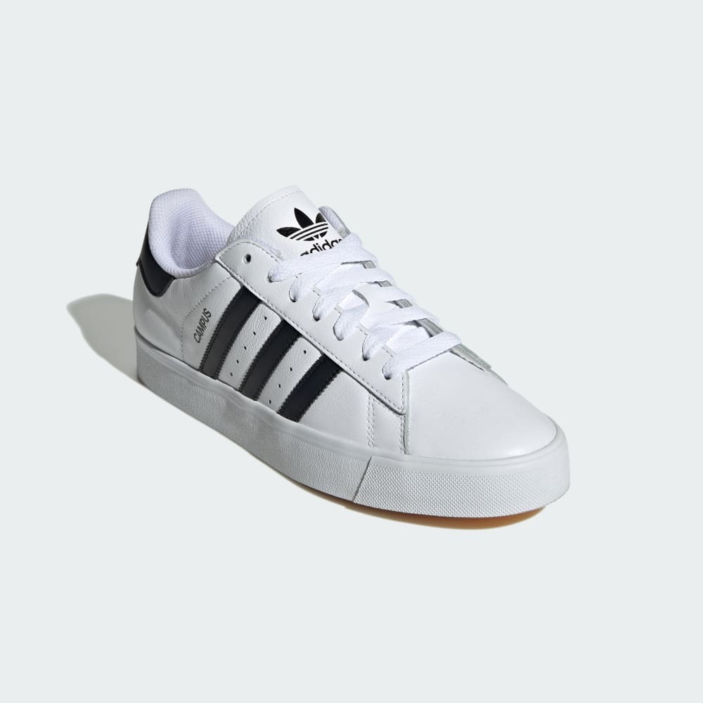 Giày Adidas Campus Vulc Nữ - Trắng Đen - hình 3