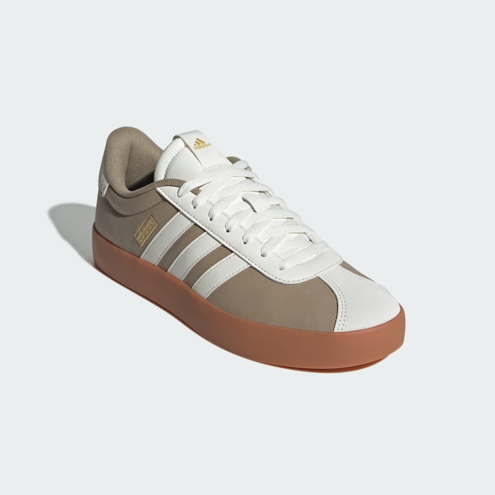 Giày Adidas VL Court 3.0 Nam - Nâu Trắng - hình 3