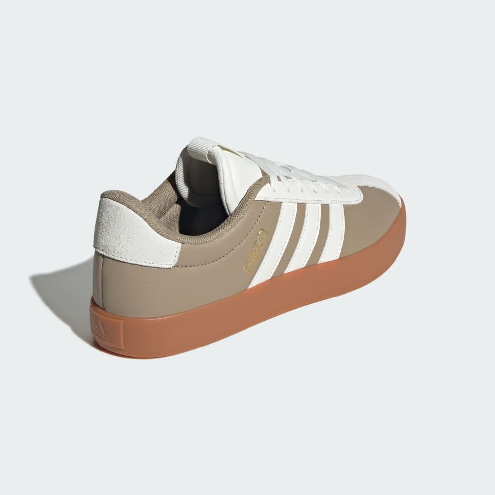 Giày Adidas VL Court 3.0 Nam - Nâu Trắng - hình 4