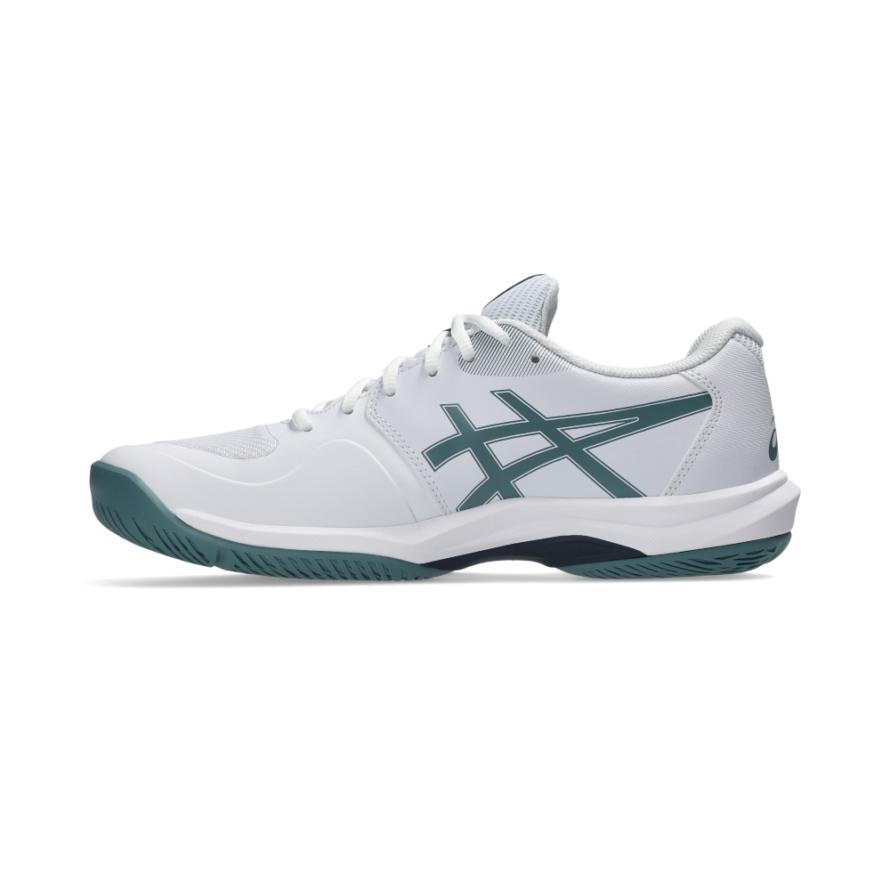 Giày Pickleball Tennis Asics Game FF Nam - Trắng Xanh - hình 2