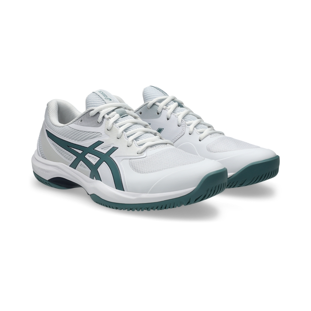 Giày Pickleball Tennis Asics Game FF Nam - Trắng Xanh - hình 3