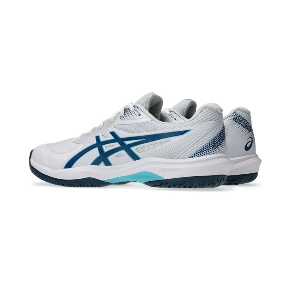 Giày Pickleball Tennis Asics Game FF Nam - Trắng Xanh Navy - hình 3