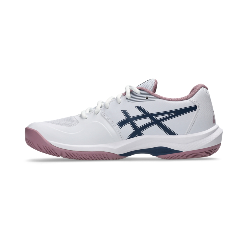 Giày Pickleball Tennis Asics Game FF Nữ - Trắng Hồng - hình 2