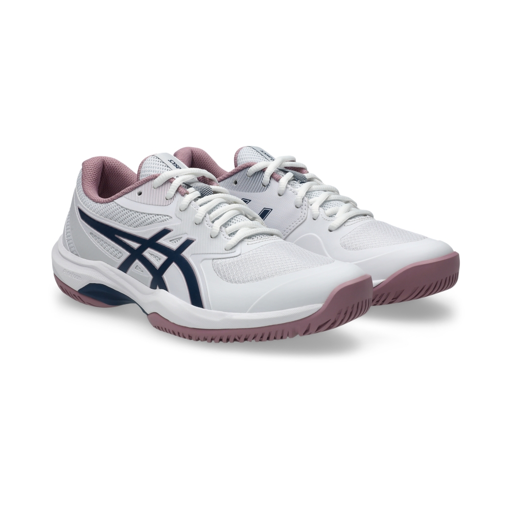 Giày Pickleball Tennis Asics Game FF Nữ - Trắng Hồng - hình 3
