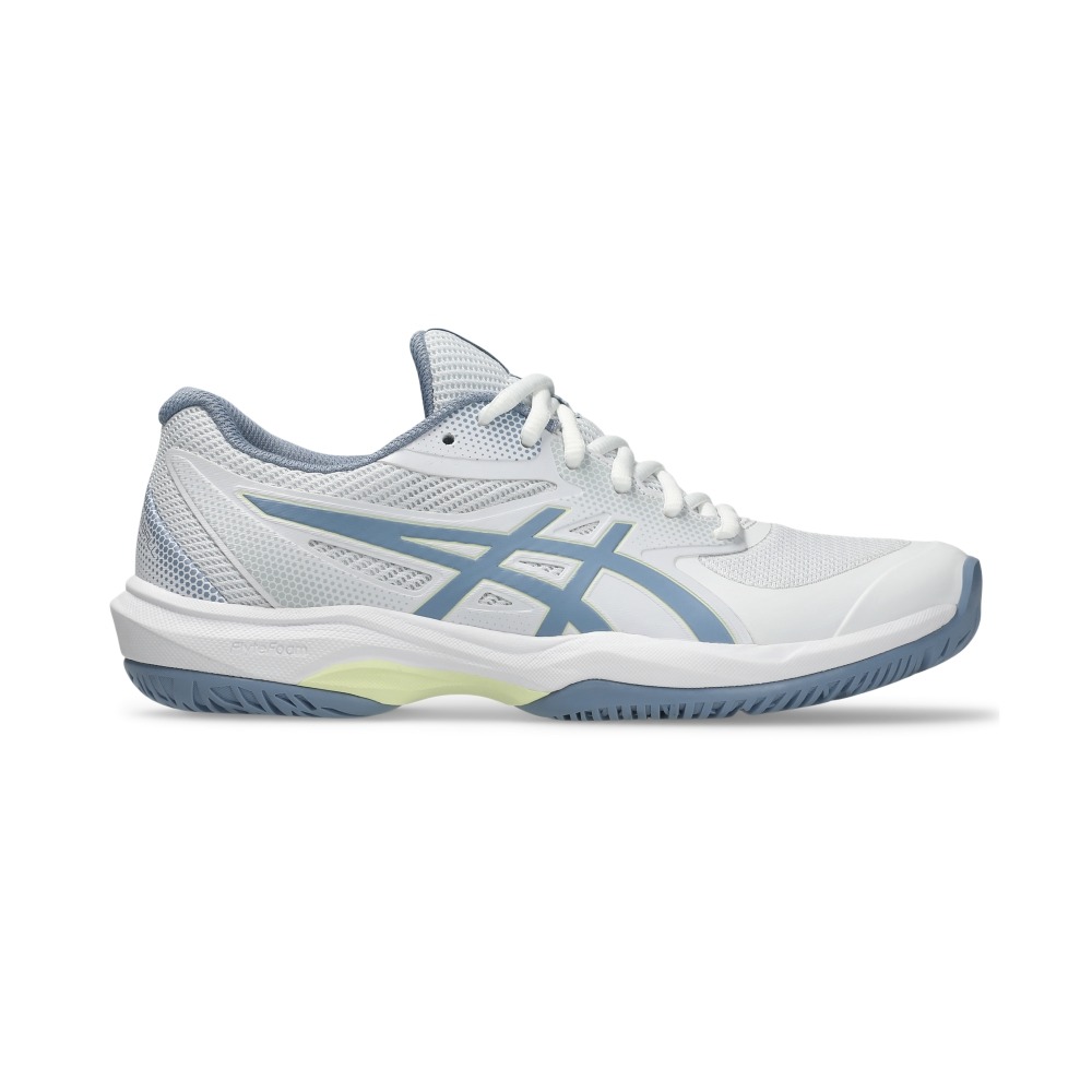 Giày Pickleball Tennis Asics Game FF Nữ - Trắng Xanh