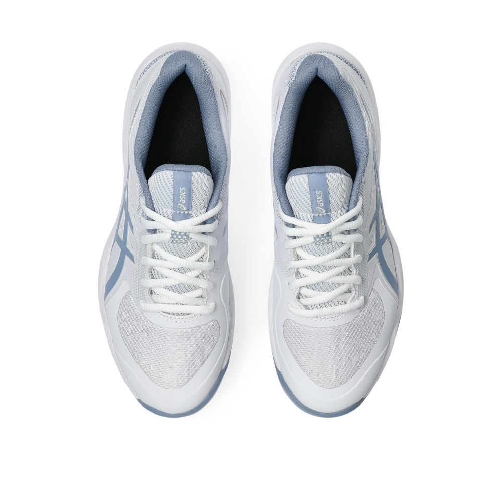 Giày Pickleball Tennis Asics Game FF Nữ - Trắng Xanh - hình 5