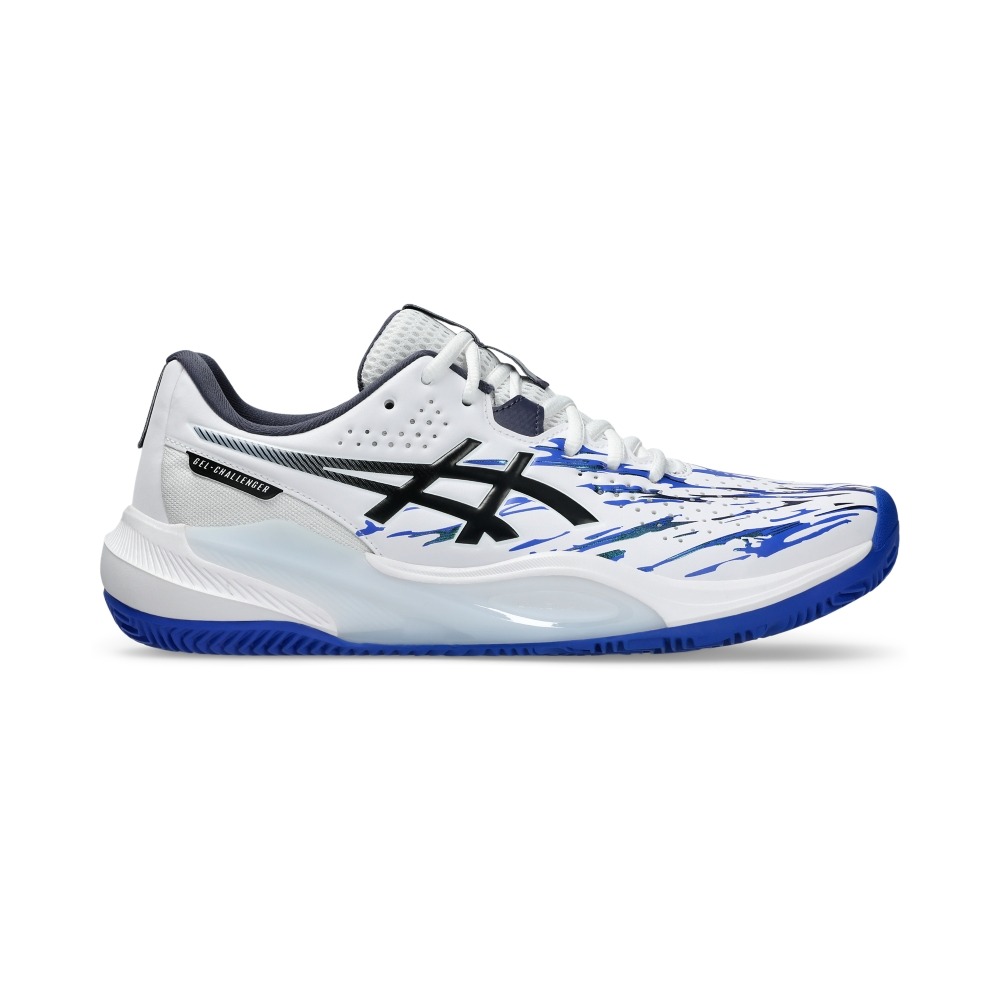 Giày Pickleball Tennis Asics Gel-Challenger 15 Padel LE Nam - Trắng Xanh