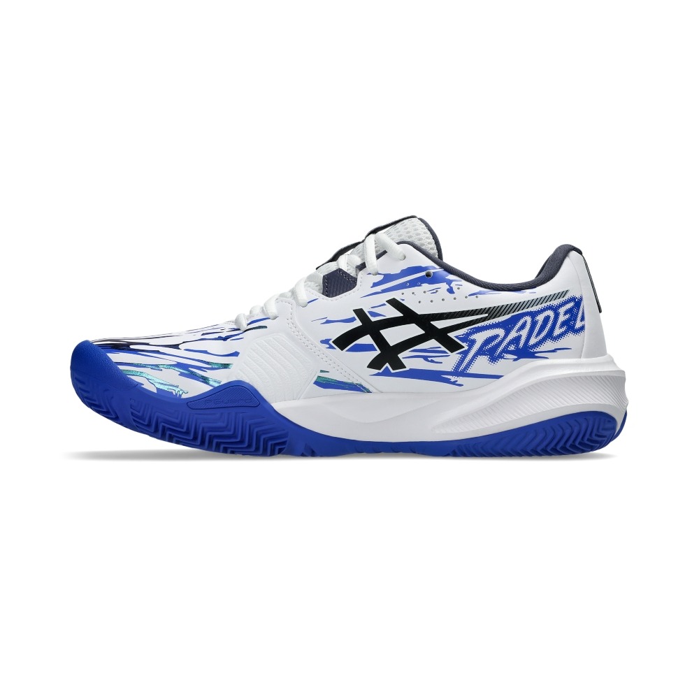Giày Pickleball Tennis Asics Gel-Challenger 15 Padel LE Nam - Trắng Xanh - hình 2