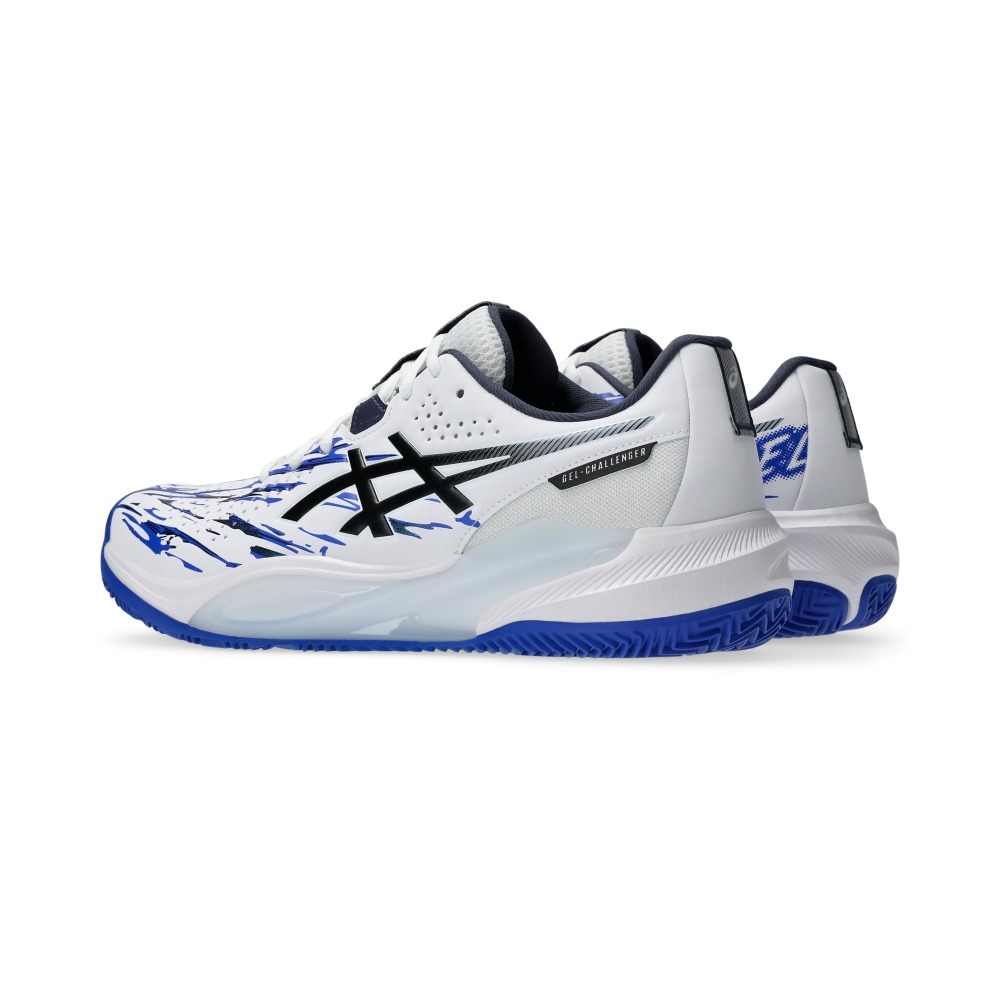Giày Pickleball Tennis Asics Gel-Challenger 15 Padel LE Nam - Trắng Xanh - hình 4