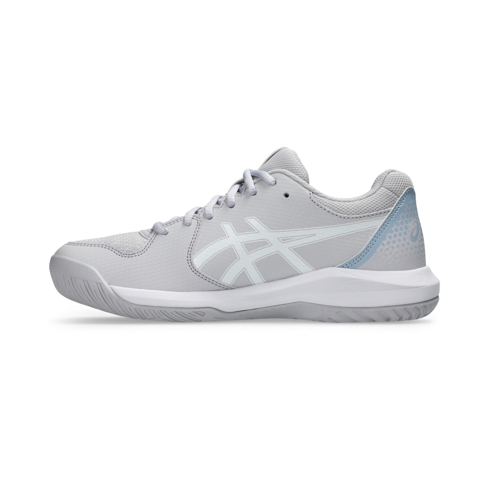 Giày Pickleball Tennis Asics Gel-Dedicate 8 Nữ - Xám Trắng - hình 2
