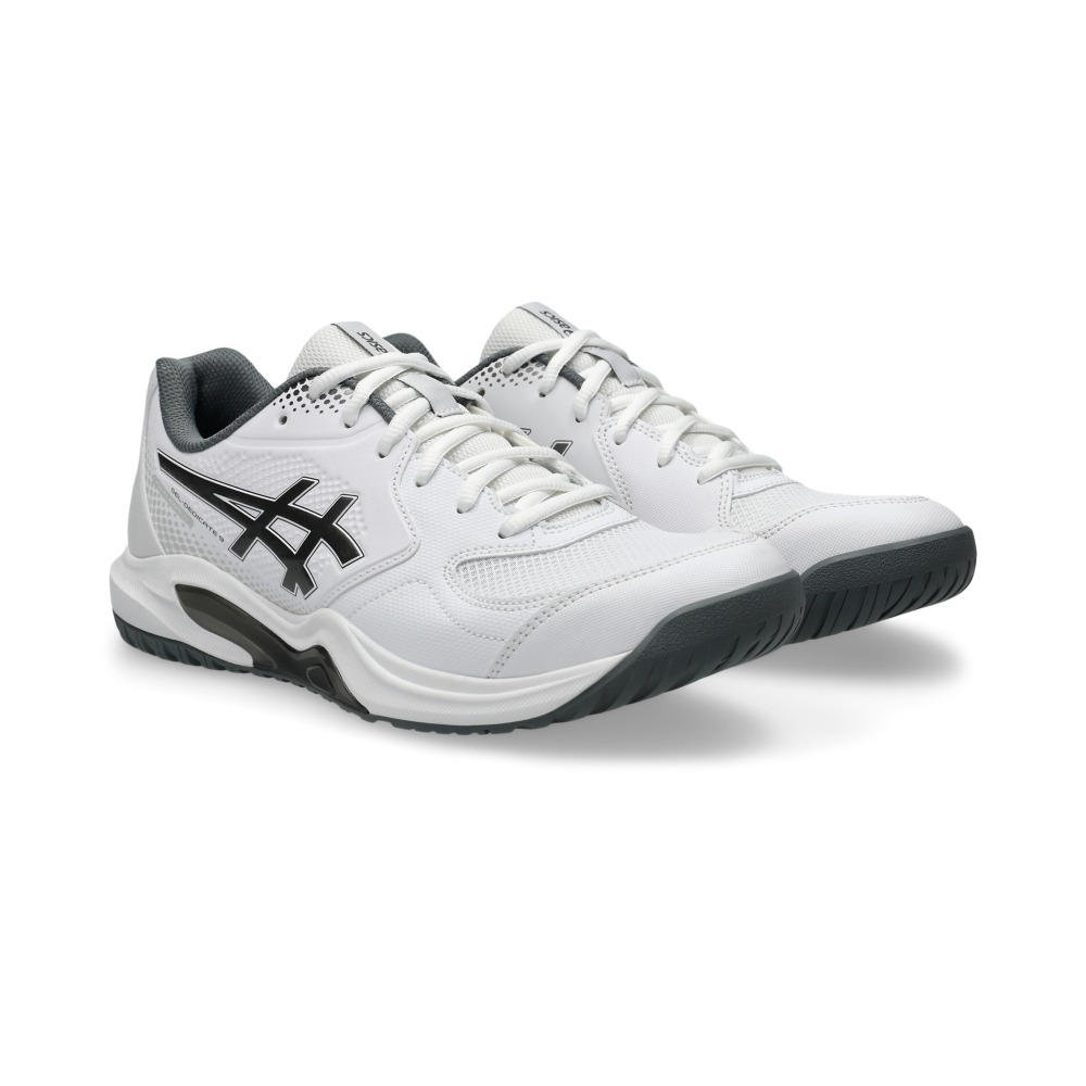 Giày Pickleball Tennis Asics Gel-Dedicate 9 Nam - Trắng Đen - hình 2