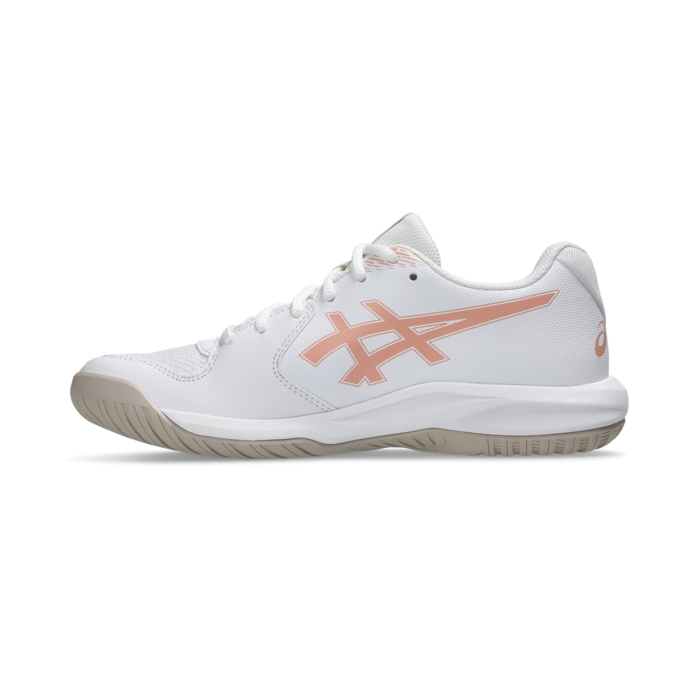 Giày Pickleball Tennis Asics Gel-Dedicate 9 Nữ - Trắng Hồng Cam - hình 2