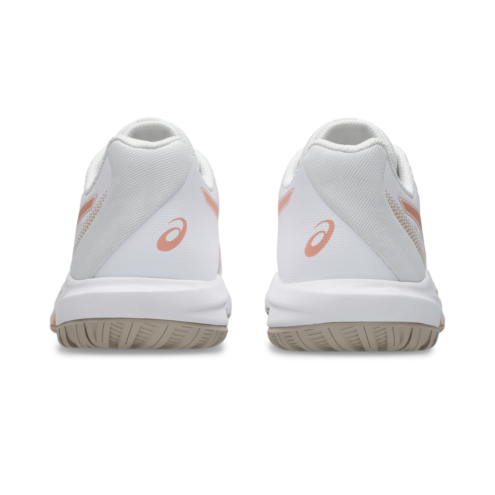 Giày Pickleball Tennis Asics Gel-Dedicate 9 Nữ - Trắng Hồng Cam - hình 6
