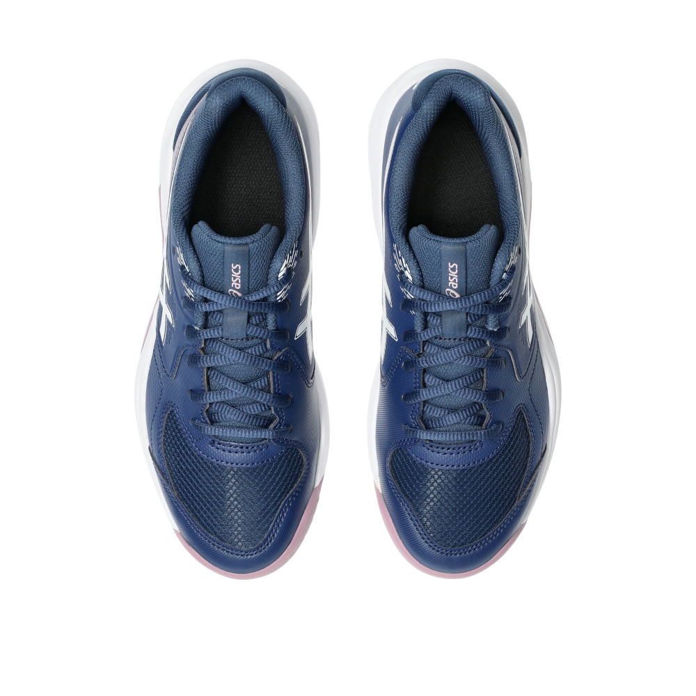 Giày Pickleball Tennis Asics Gel-Dedicate 9 Nữ - Xanh Hồng - hình 5
