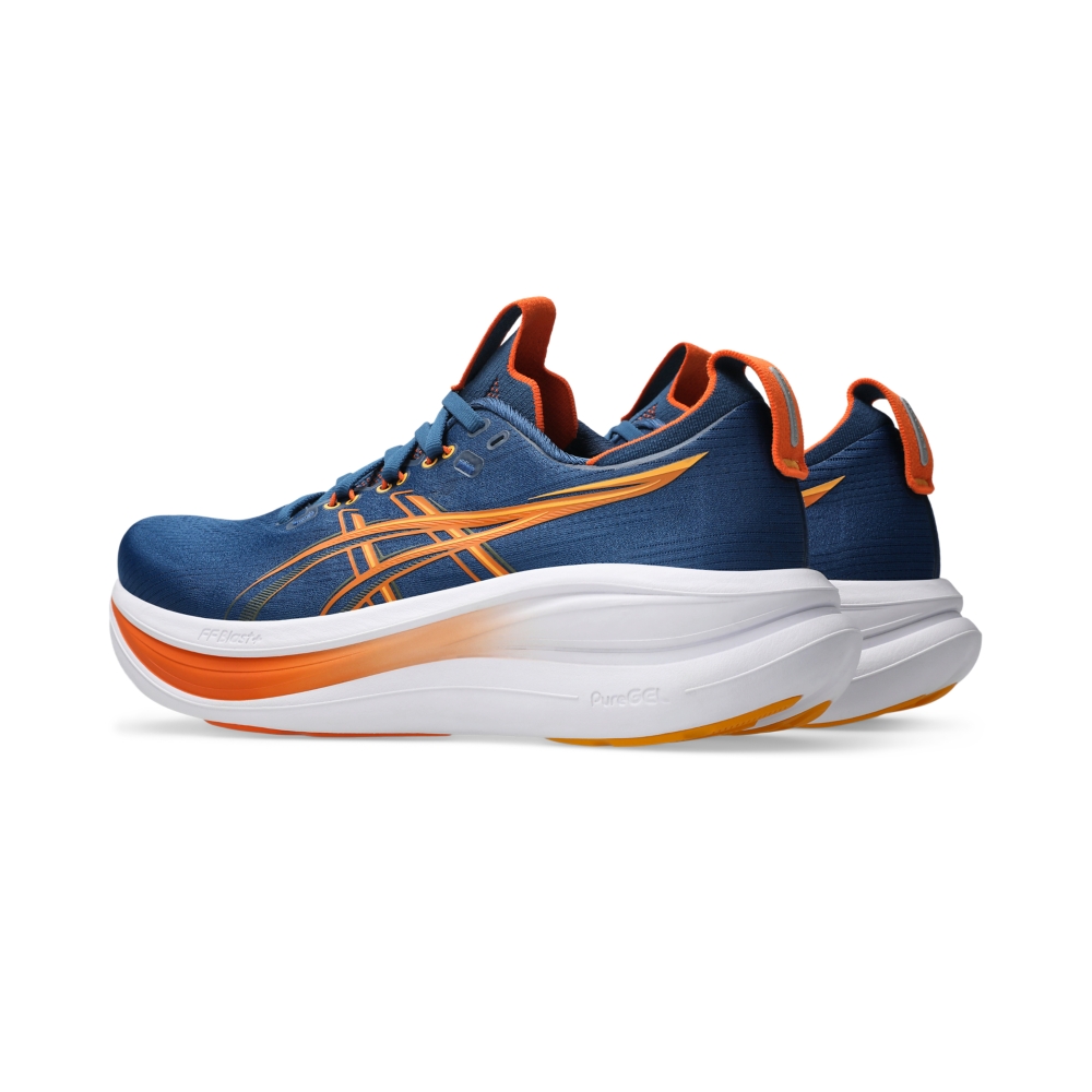 Giày Asics Gel-Nimbus 28 Nam - Xanh Cam - hình 4