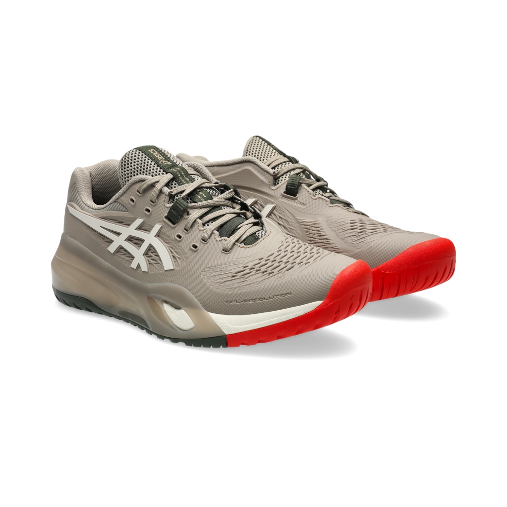 Giày Pickleball Tennis Asics GeL-Resolution X Nam - Nâu Đỏ - hình 3