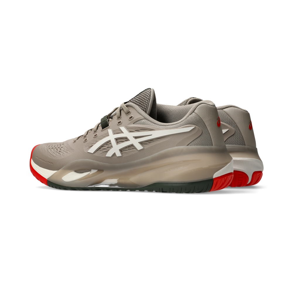Giày Pickleball Tennis Asics GeL-Resolution X Nam - Nâu Đỏ - hình 4