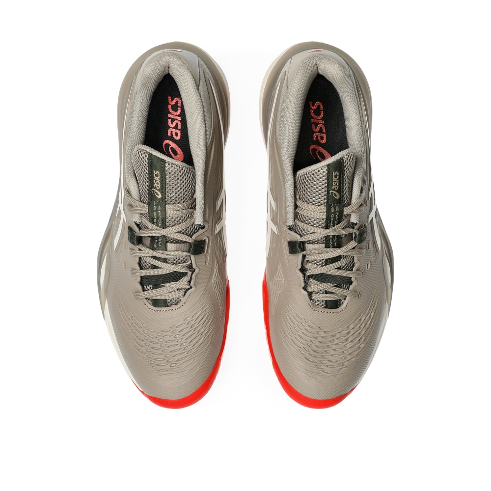 Giày Pickleball Tennis Asics GeL-Resolution X Nam - Nâu Đỏ - hình 5